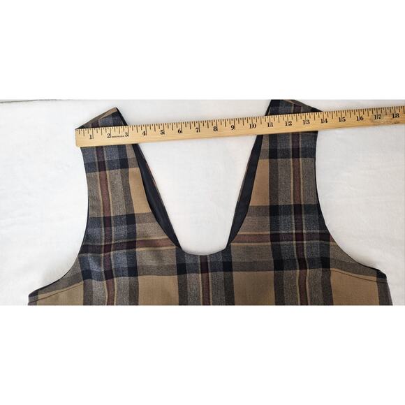 Vintage Harve Benard Plaid Wool Dress Lined Size 6 - Picture 8 of 12